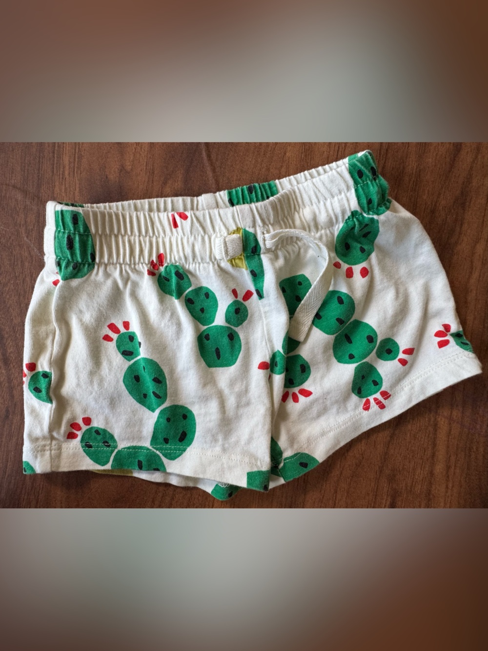 Hanna Andersson x Eric Carle Hungry Caterpillar Shorts 6-12M